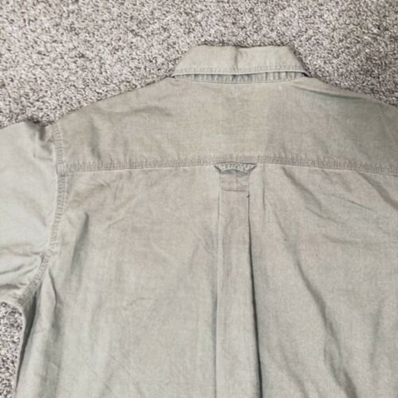 RED HEAD BRAND CO. size Medium Men's tan short sleeve button up shirt - Picture 6 of 9